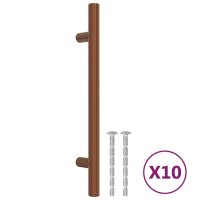 vidaXL Möbelgriffe 10 Stk. Bronzen 160 mm Edelstahl