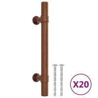 vidaXL Möbelgriffe 20 Stk. Bronzen 96 mm Edelstahl