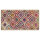 vidaXL Teppich Waschbar Mehrfarbig 80x150 cm Rutschfest