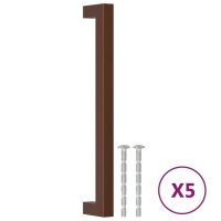 vidaXL M&ouml;belgriffe 5 Stk. Bronzen 192 mm Edelstahl