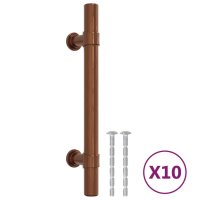 vidaXL Möbelgriffe 10 Stk. Bronzen 96 mm Edelstahl