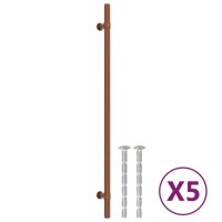 vidaXL Möbelgriffe 5 Stk. Bronzen 320 mm Edelstahl