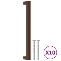 vidaXL Möbelgriffe 10 Stk. Bronzen 224 mm Edelstahl