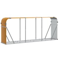 vidaXL Kaminholzunterstand Hellbraun 234x45x100 cm...