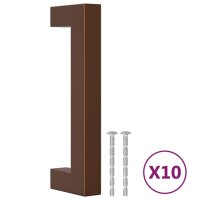 vidaXL Möbelgriffe 10 Stk. Bronzen 96 mm Edelstahl