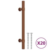 vidaXL Möbelgriffe 20 Stk. Bronzen 128 mm Edelstahl