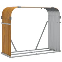 vidaXL Kaminholzunterstand Hellbraun 120x45x100 cm...