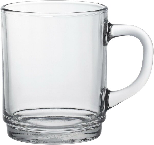 Becher Geh&auml;rtetes Glas 260 ml Transparent 6 St&uuml;ck