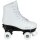 Playlife Roller Skates Classic White, größenverstellbar, Weiß für Kinder, 54mm/80A Rollen, ABEC 5 Kugellager