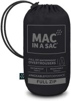 Mac in a Sac Regenhose mit Reißverschluss Origin II Polyester schwarz Größe S