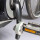 FOM Kurbelverkürzer Pedalverkürzer universal Aluminium silber