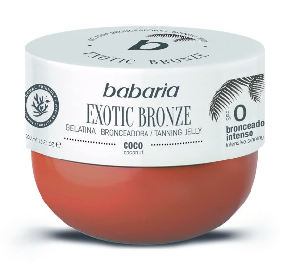 Babaria EXOTIC BRONZE Coconut Tanning Jelly Bräunungscreme 300ml