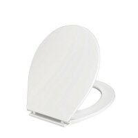 EDM Deckel Toilettenabdeckung Weiß PVC Top mit...