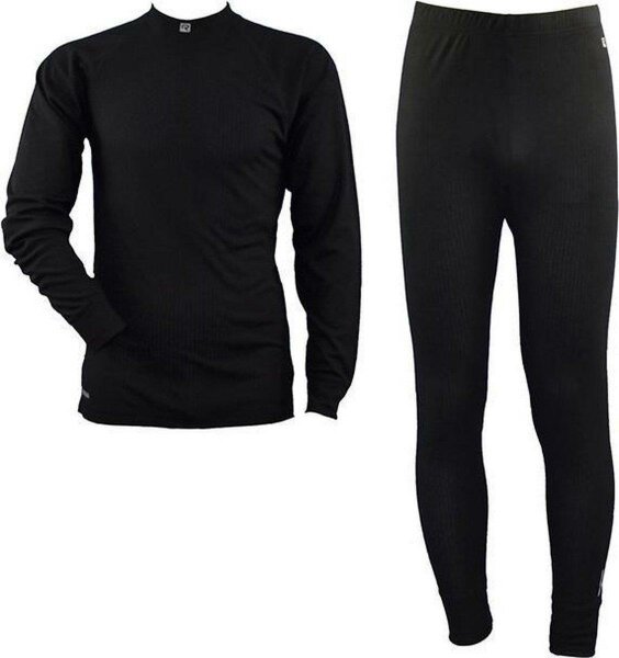 Rucanor Thermosuit Montana Ii M&auml;nner Polyester Schwarz 2-teilig Mt Xxl