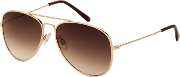 AZ-Eyewear Icons Sonnenbrille unisex Kat.3 gold/braun (1160)