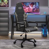 vidaXL Gaming-Stuhl mit Massagefunktion Schwarz...