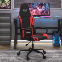 vidaXL Gaming-Stuhl mit Massagefunktion Schwarz und Rot...