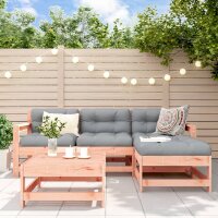 vidaXL 5-tlg. Garten-Lounge-Set Massivholz Douglasie