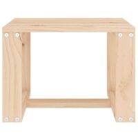 vidaXL Garten-Beistelltisch 40x38x28,5 cm Massivholz Kiefer