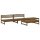 vidaXL 4-tlg. Garten-Lounge-Set Honigbraun Massivholz Kiefer