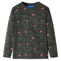 Kinderpyjama mit Langen Ärmeln Fuchsninja-Motiv...