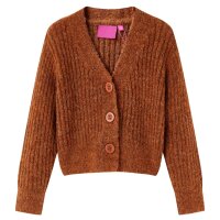 Kinder-Strickjacke Cognac 92