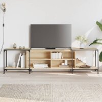 vidaXL TV-Schrank Sonoma-Eiche 203x37x50 cm Holzwerkstoff