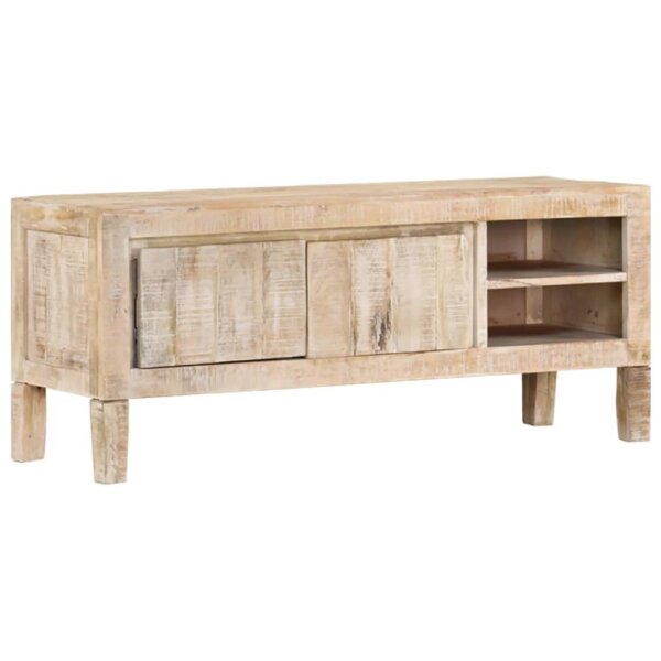 vidaXL TV-Schrank 110x35x46 cm Massivholz Mango