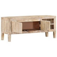 vidaXL TV-Schrank 110x35x46 cm Massivholz Mango