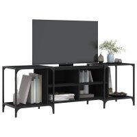 vidaXL TV-Schrank Schwarz 153x37x50 cm Holzwerkstoff