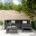 vidaXL 5-tlg. Garten-Lounge-Set Grau Massivholz Kiefer