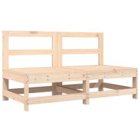 vidaXL 6-tlg. Garten-Lounge-Set Massivholz Kiefer