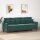 vidaXL 3-Sitzer-Sofa Dunkelgr&uuml;n 180 cm Samt