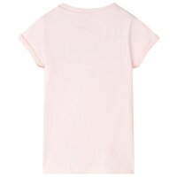 Kinder-T-Shirt Zartrosa 128