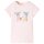 Kinder-T-Shirt Zartrosa 128