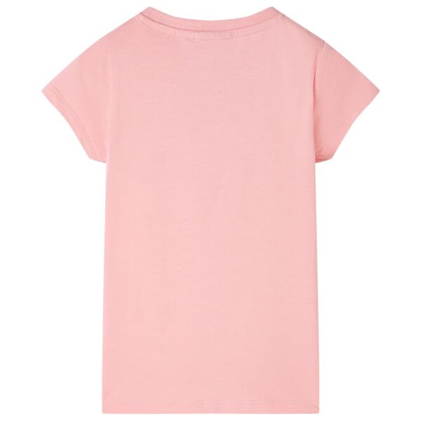 Kinder-T-Shirt Rosa 128