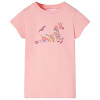 Kinder-T-Shirt Rosa 128