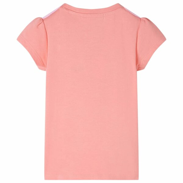 Kinder-T-Shirt Korallenrosa 128