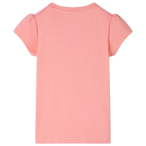 Kinder-T-Shirt Korallenrosa 104