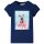 Kinder-T-Shirt Marineblau 140