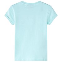 Kinder-T-Shirt Hellblau 92