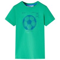 Kinder-T-Shirt Gr&uuml;n 128