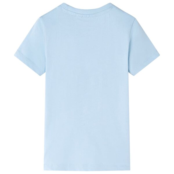 Kinder-T-Shirt Hellblau 92