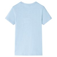 Kinder-T-Shirt Hellblau 116