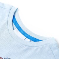 Kinder-T-Shirt Hellblau 116