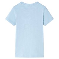 Kinder-T-Shirt Hellblau 140