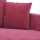 vidaXL 3-Sitzer-Sofa Weinrot 180 cm Samt