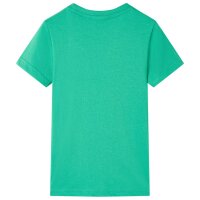 Kinder-T-Shirt Gr&uuml;n 140