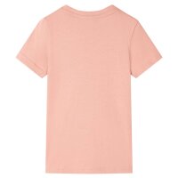 Kinder-T-Shirt Hellorange 128