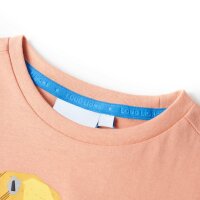 Kinder-T-Shirt Hellorange 128